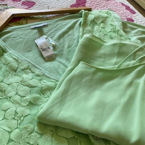 Cardigan and camisole set Size L - Picture 2 of 10